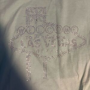 Las Vegas Rhinestone Graphic Tee